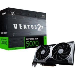 Видеокарта MSI GeForce RTX 5070 12G VENTUS 2X OC (912-V532-003, G5070-12V2C)