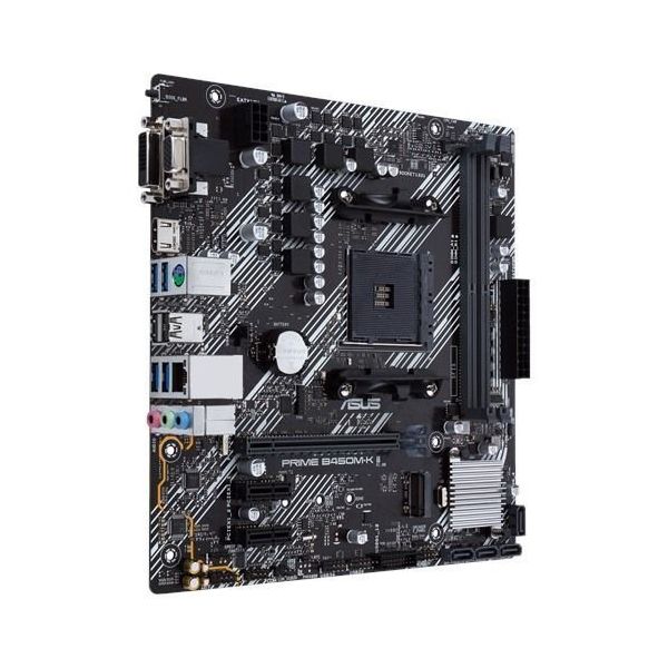 Материнская плата ASUS PRIME B450M-K II фото №2