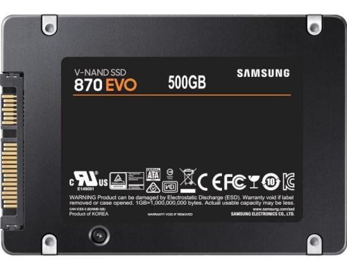 SSD накопитель Samsung 870 EVO 500GB (MZ-77E500BW) фото №5