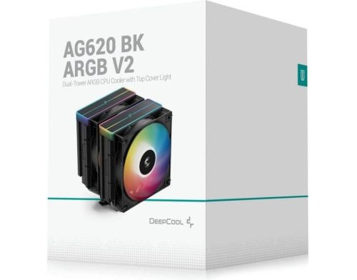 Воздушное охлаждение Deepcool AG620 BK ARGB V2 Black (R-AG620-BKAMMN-GJD) фото №10