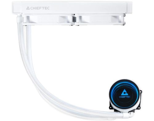 Водяное охлаждение Chieftec Iceberg 240 ARGB White (CLC-240-RGB-W) фото №3