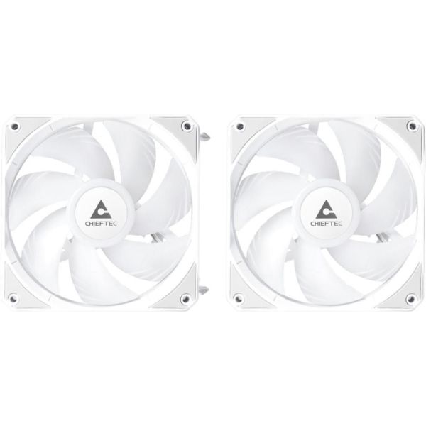 Водяное охлаждение Chieftec Iceberg 240 ARGB White (CLC-240-RGB-W) фото №5
