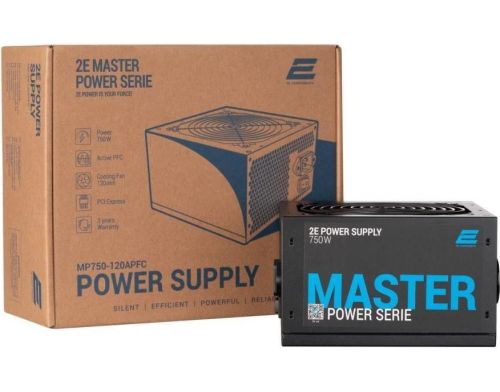 Блок питания 2E Master Power 750W (2E-MP750-120APFC) фото №3