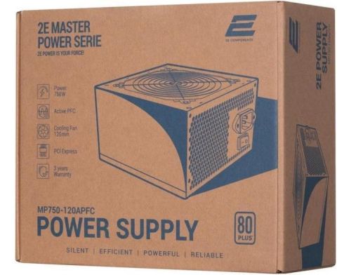 Блок питания 2E Master Power 750W (2E-MP750-120APFC) фото №5