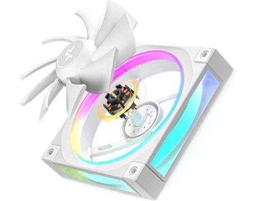 Водяное охлаждение Deepcool LQ360 ​​Ultra ARGB WH (R-LQ360-WHASMC-G-1) фото №3