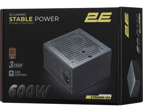 Блок питания 2E GAMING Stable Power 600W (2E-ST600BR-120) фото №10