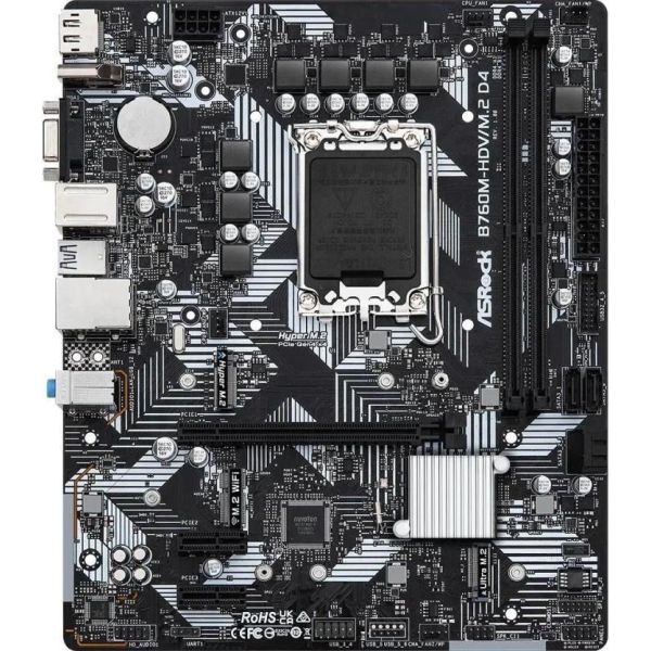 Материнская плата ASRock B760M-HDV/M.2 D4 фото №3
