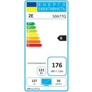 Телевізор 2E 2E-50A77Q