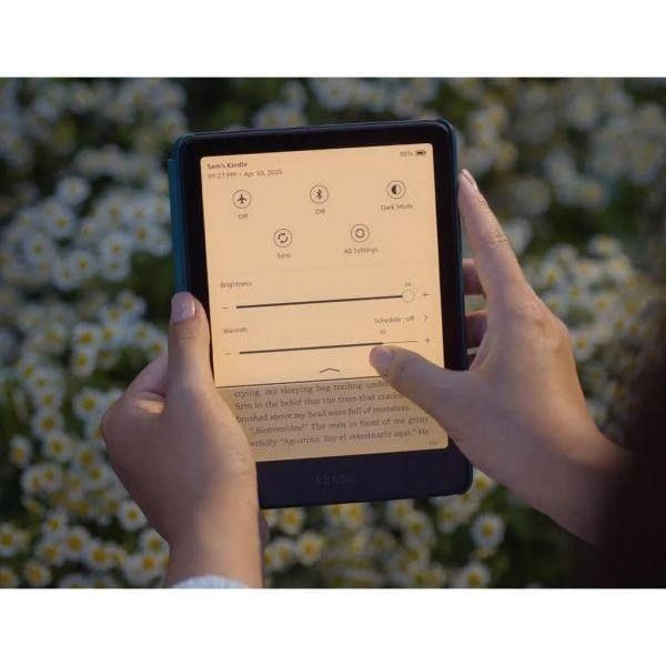 Электронная книга с подсветкой Amazon Kindle Paperwhite Signature Edition 12th Gen. 2024 32Gb Metallic Jade фото №5