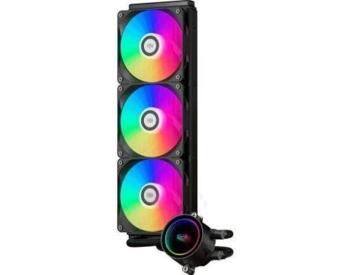 Водяное охлаждение PCCooler DA360 ARGB BK (DA360-BKAWXX-GL) фото №2