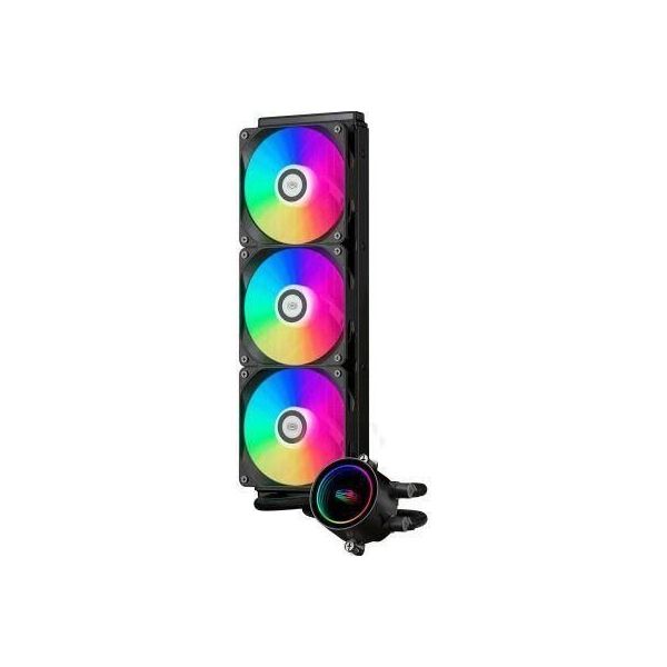 Водяное охлаждение PCCooler DA360 ARGB BK (DA360-BKAWXX-GL) фото №2