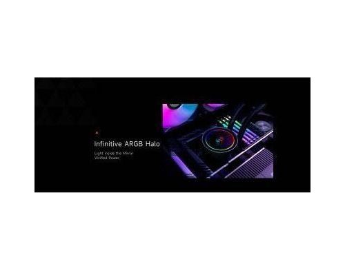 Водяное охлаждение PCCooler DA360 ARGB BK (DA360-BKAWXX-GL) фото №7