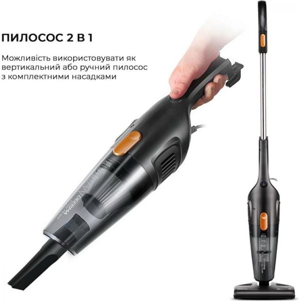 Пылесос 2в1 (вертикальный + ручной) Deerma Corded Hand Stick Vacuum Cleaner фото №5