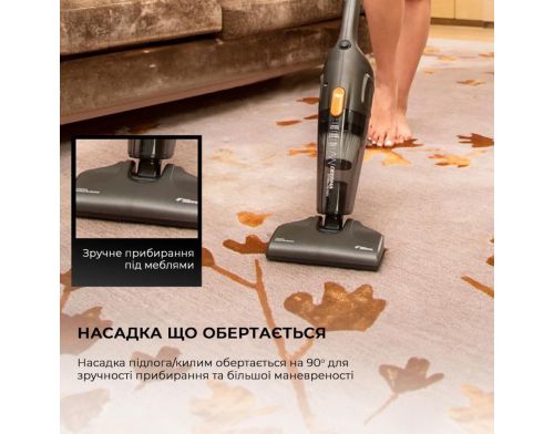 Пылесос 2в1 (вертикальный + ручной) Deerma Corded Hand Stick Vacuum Cleaner фото №8