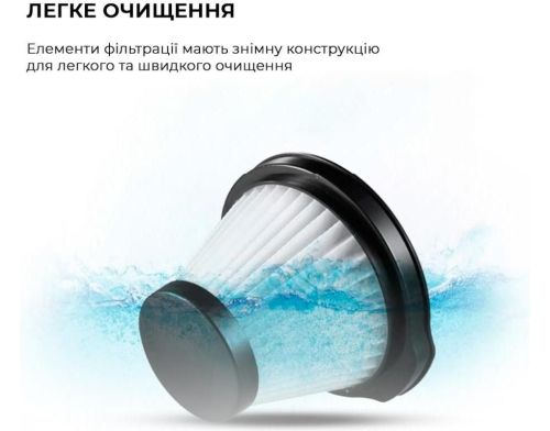 Пылесос 2в1 (вертикальный + ручной) Deerma Corded Hand Stick Vacuum Cleaner фото №9