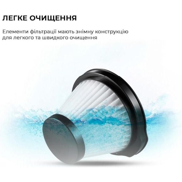 Пылесос 2в1 (вертикальный + ручной) Deerma Corded Hand Stick Vacuum Cleaner фото №9