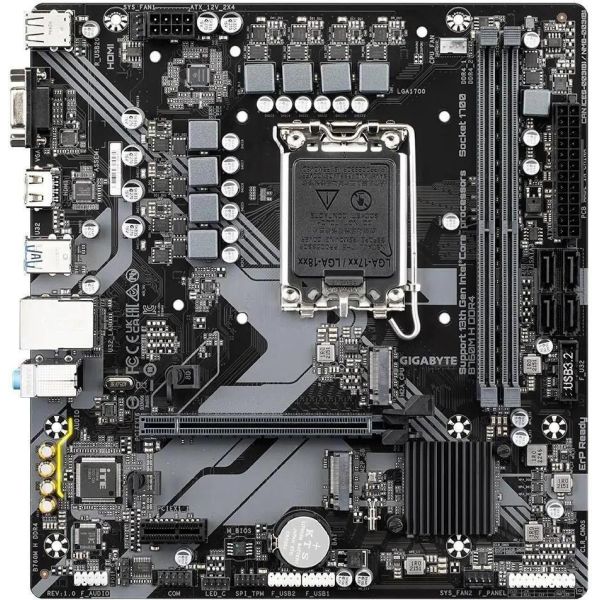 Материнська плата GIGABYTE B760M H DDR4 фото №2