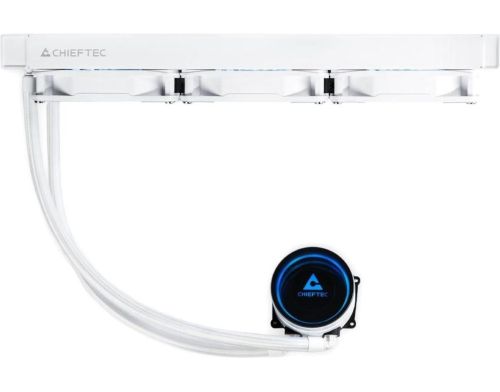 Водяное охлаждение Chieftec Iceberg 360 ARGB White (CLC-360-RGB-W) фото №2