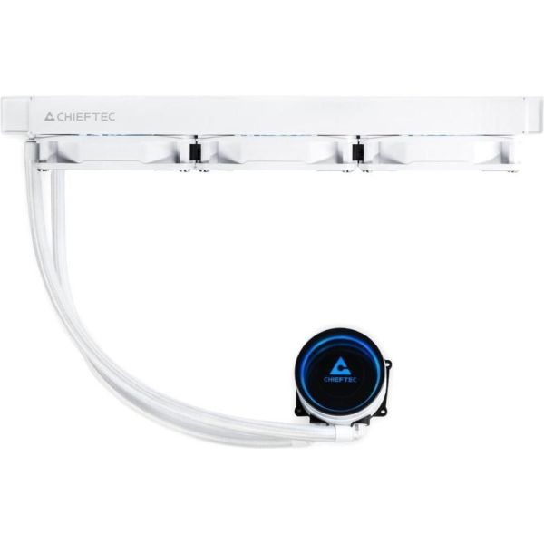 Водяное охлаждение Chieftec Iceberg 360 ARGB White (CLC-360-RGB-W) фото №2