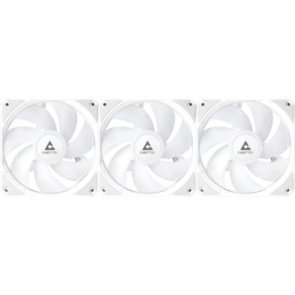 Водяное охлаждение Chieftec Iceberg 360 ARGB White (CLC-360-RGB-W) фото №3