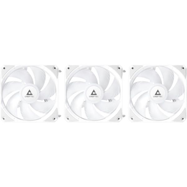 Водяное охлаждение Chieftec Iceberg 360 ARGB White (CLC-360-RGB-W) фото №4
