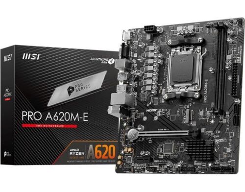 Материнская плата MSI PRO A620M-E фото №5