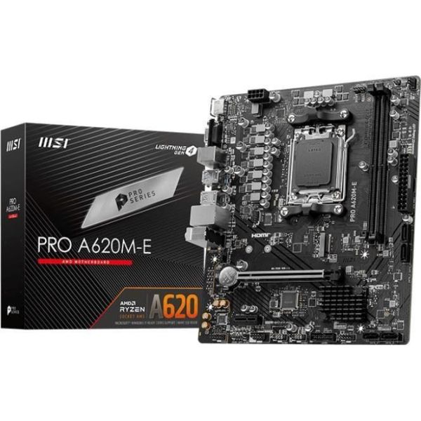 Материнская плата MSI PRO A620M-E фото №5
