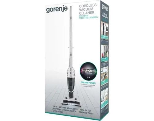 Вертикальный + ручной пылесос (2в1) Gorenje SVC180FW фото №3