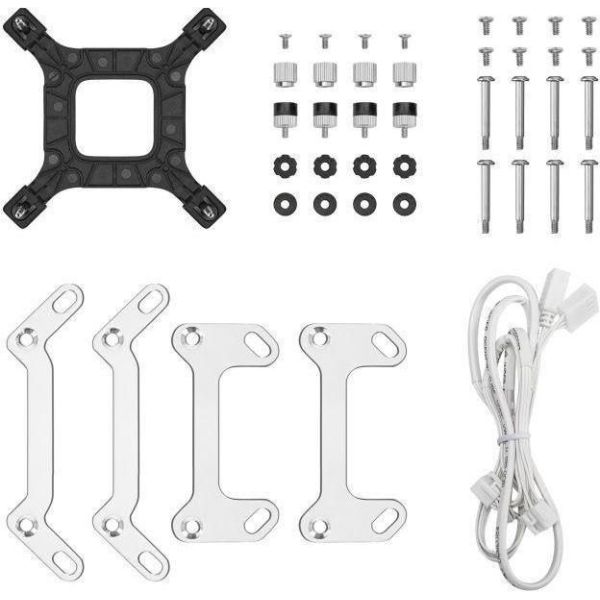 Водяное охлаждение Deepcool LQ240 White (R-LQ240-WHDSMC-G-1) фото №5