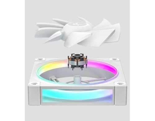Водяное охлаждение Deepcool LQ240 White (R-LQ240-WHDSMC-G-1) фото №10