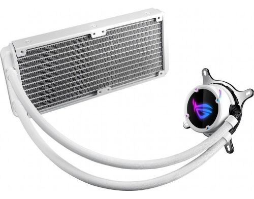 Водяное охлаждение ASUS ROG STRIX LC 240 RGB White Edition (90RC0062-M0UAY0) фото №2