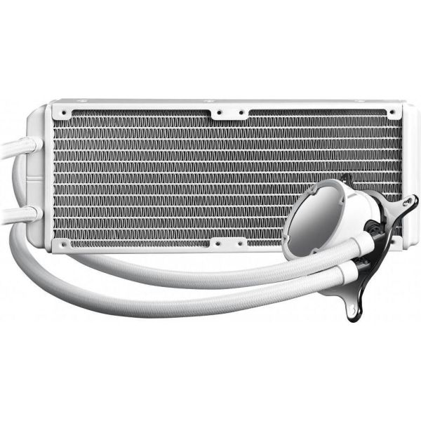 Водяное охлаждение ASUS ROG STRIX LC 240 RGB White Edition (90RC0062-M0UAY0) фото №3