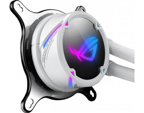 Водяное охлаждение ASUS ROG STRIX LC 240 RGB White Edition (90RC0062-M0UAY0) фото №10
