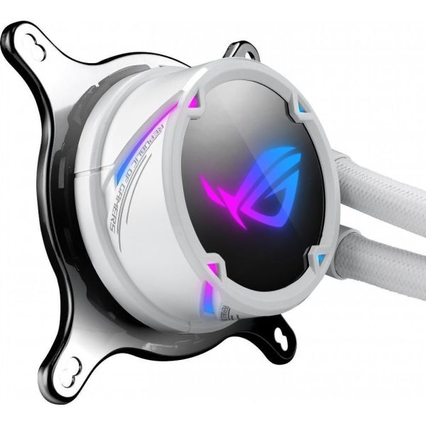 Водяное охлаждение ASUS ROG STRIX LC 240 RGB White Edition (90RC0062-M0UAY0) фото №10