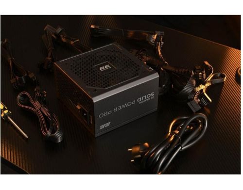 Блок питания 2E GAMING Solid Power Pro 650W (2E-SP650BRSMII-120) фото №4