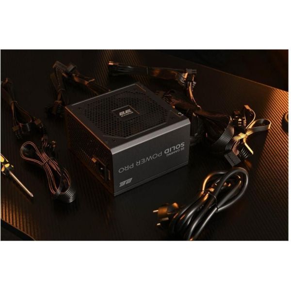 Блок питания 2E GAMING Solid Power Pro 650W (2E-SP650BRSMII-120) фото №4