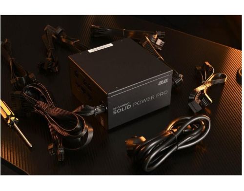 Блок питания 2E GAMING Solid Power Pro 650W (2E-SP650BRSMII-120) фото №5