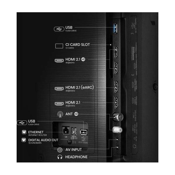Телевізор Hisense 75E7Q Pro фото №6