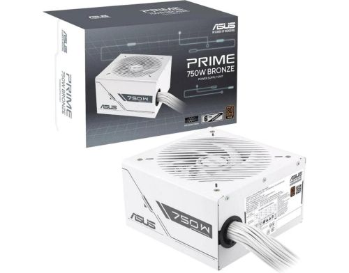 Блок питания ASUS Prime 750W Bronze White Edition (90YE00Y3-B0NA00) фото №10