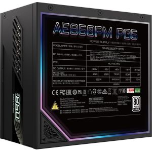 Блок питания GIGABYTE AE850PM PG5 850W Black (GP-AE850PM PG5)