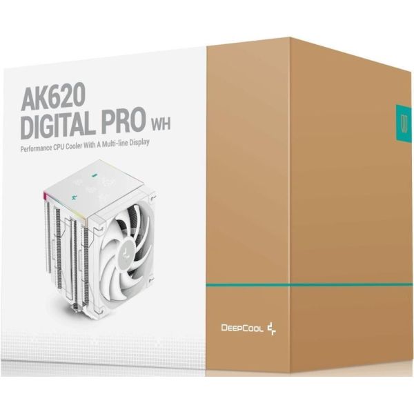Воздушное охлаждение Deepcool AK620 Digital Pro White (R-AK620-WHAPMN-G) фото №10