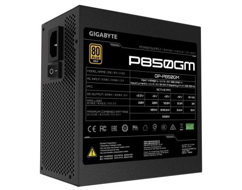 Блок питания GIGABYTE P850GM фото №6