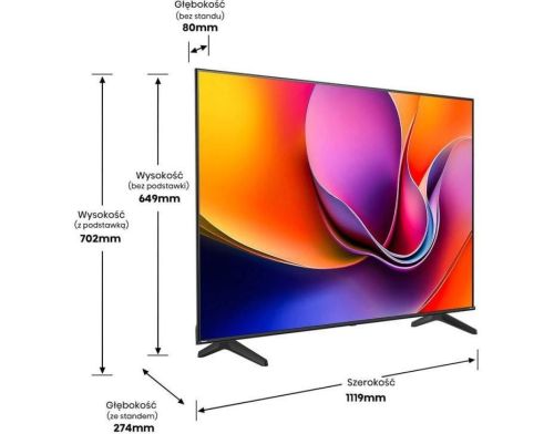Телевізор Hisense 50A6Q фото №2