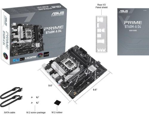 Материнская плата ASUS PRIME B760M-A D4-CSM (90MB1D00-M1EAYC) фото №7