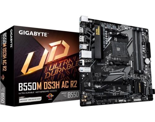 Материнская плата GIGABYTE B550M DS3H AC R2 фото №4