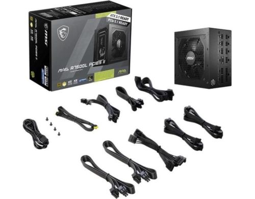 Блок живлення MSI MAG A750GL PCIE5 фото №5