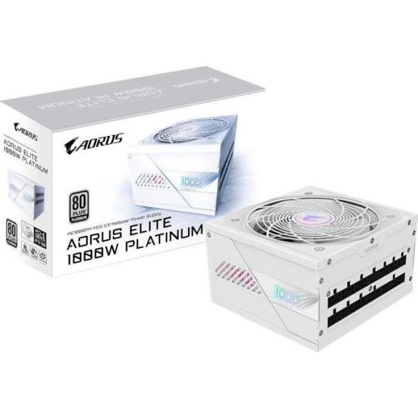 Блок питания GIGABYTE AORUS ELITE P1000W PCIe 5.0 ICE (GP-AE1000PM PG5 ICE) фото №8
