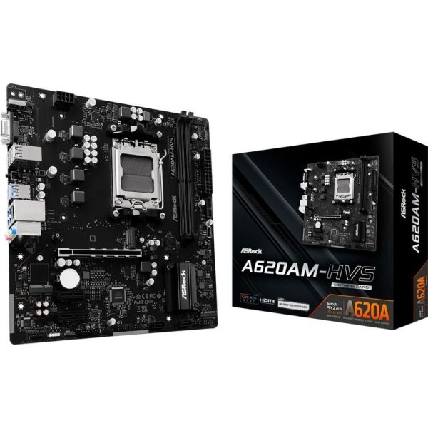 Материнська плата ASRock A620AM-HVS фото №5