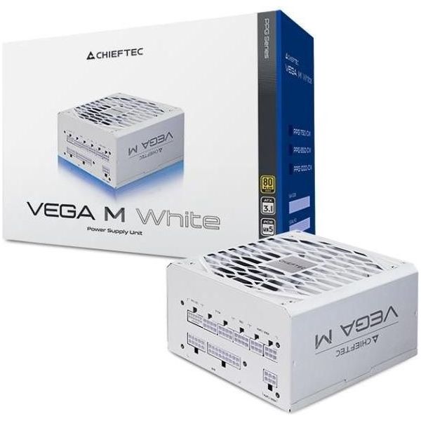 Блок питания Chieftec Vega M 750W White (PPG-750-CW) фото №6