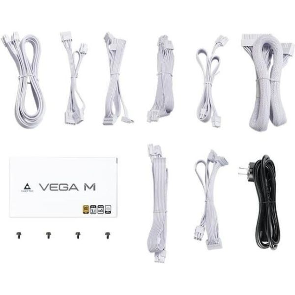 Блок питания Chieftec Vega M 750W White (PPG-750-CW) фото №7